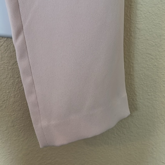 NWT Marciano Pale Pink Blazer and Cropped Pant Set Large 8 - Picture 6 of 14